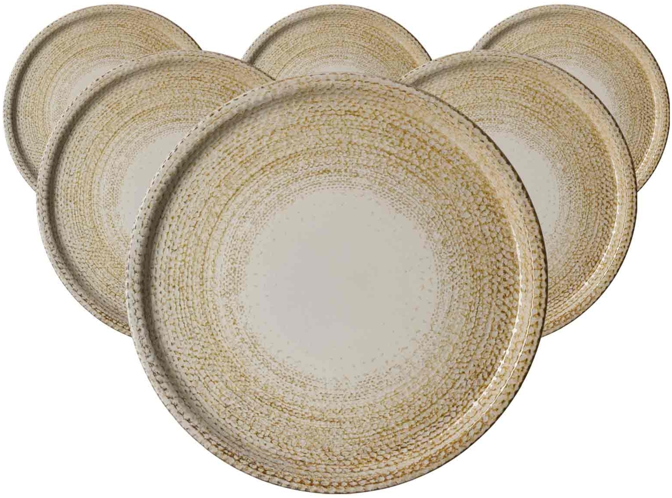 Ritzenhoff & Breker Rimini Pizzateller ø 30 cm Sand 6er Set Bild 1