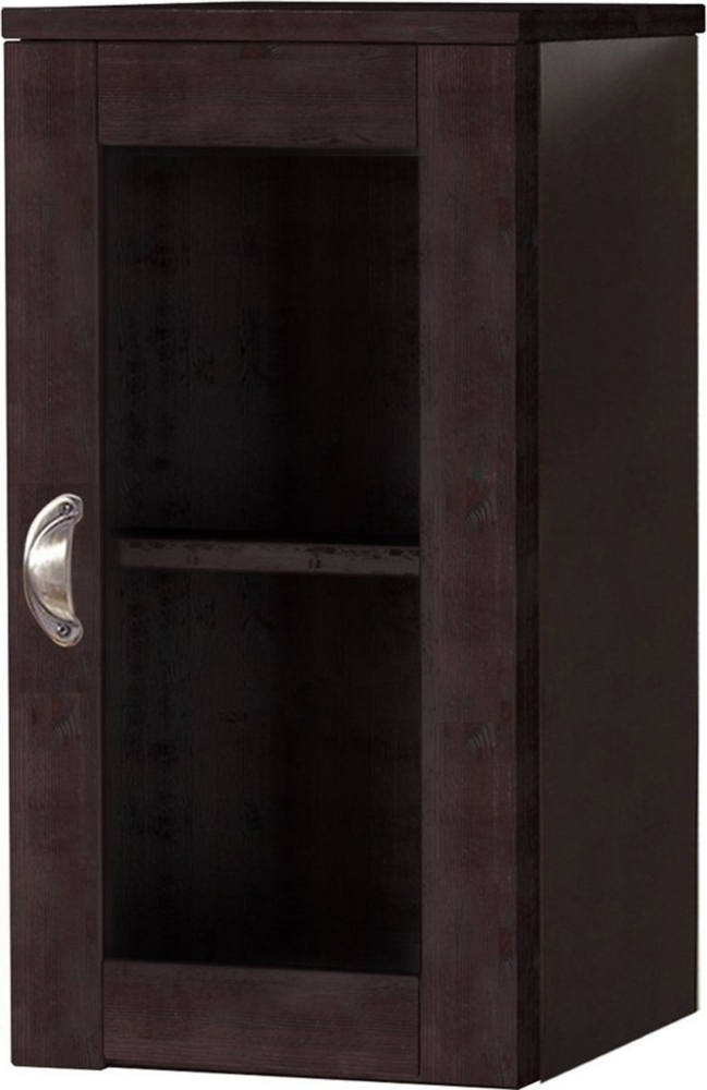 loft24 Glashängeschrank Tyler FSC®-zertifiziertes Kiefernholz im Landhaus Stil Bild 1