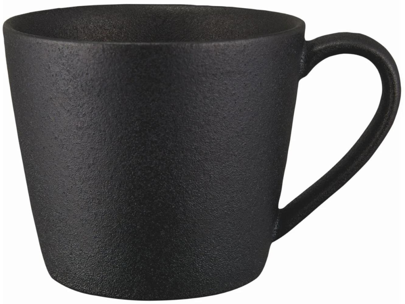 Maxwell & Williams AX0594 CAVIAR BLACK Becher 420 ml kegelförmig, Porzellan Bild 1