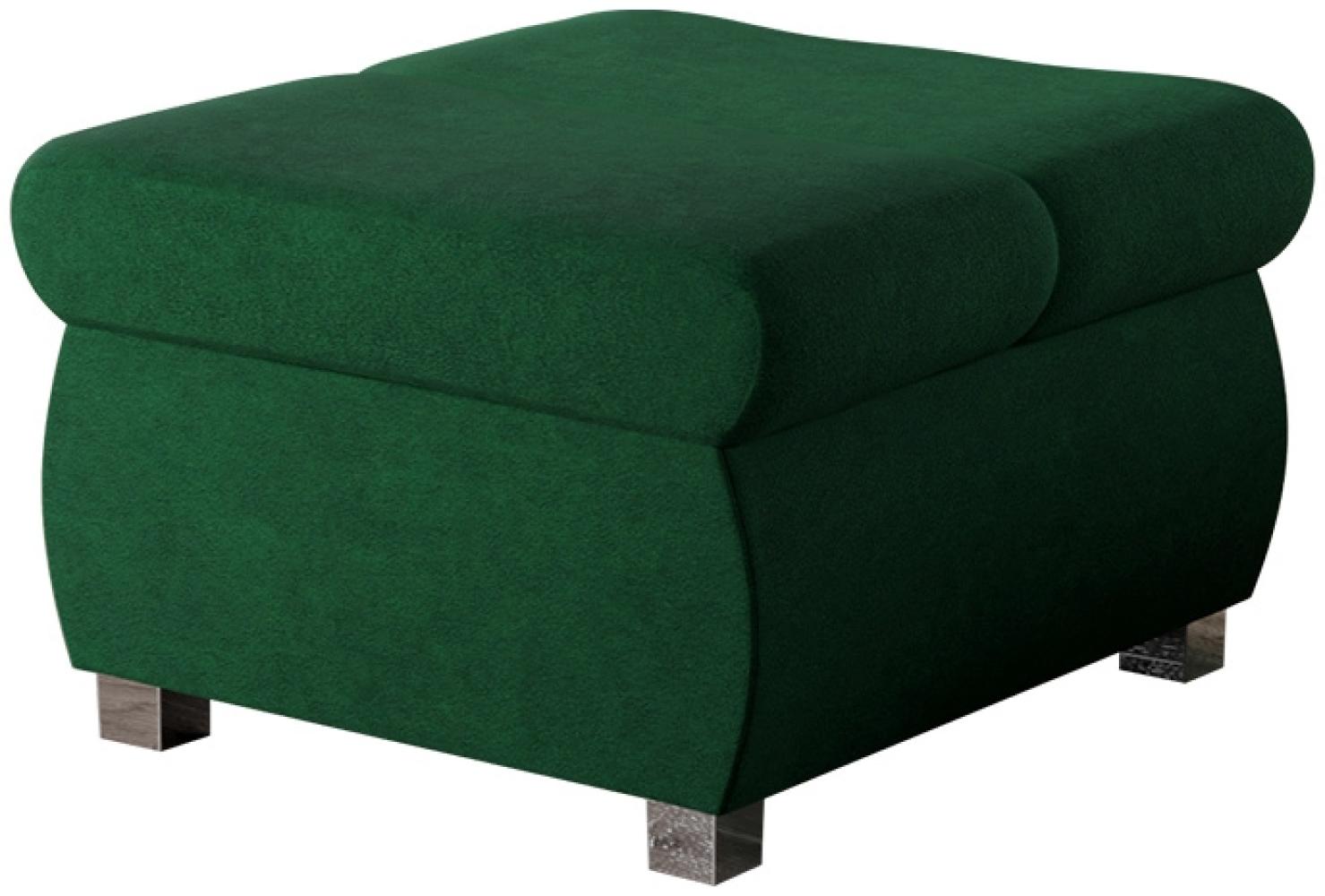 Polsterhocker Bangkok Klein (Farbe: Uttario Velvet 2951) Bild 1