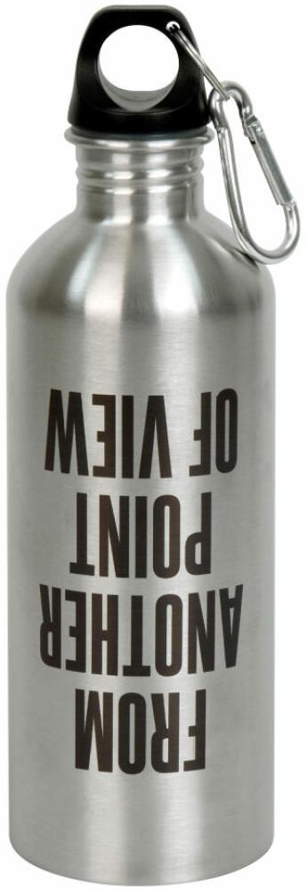 Könitz Flasche Cool Bottle - From another, Thermoflasche, Outdoorflasche, Doppelwandig mit Verschluss, Edelstahl, Silbern, 600 ml, 11 9 244 2724 Bild 1