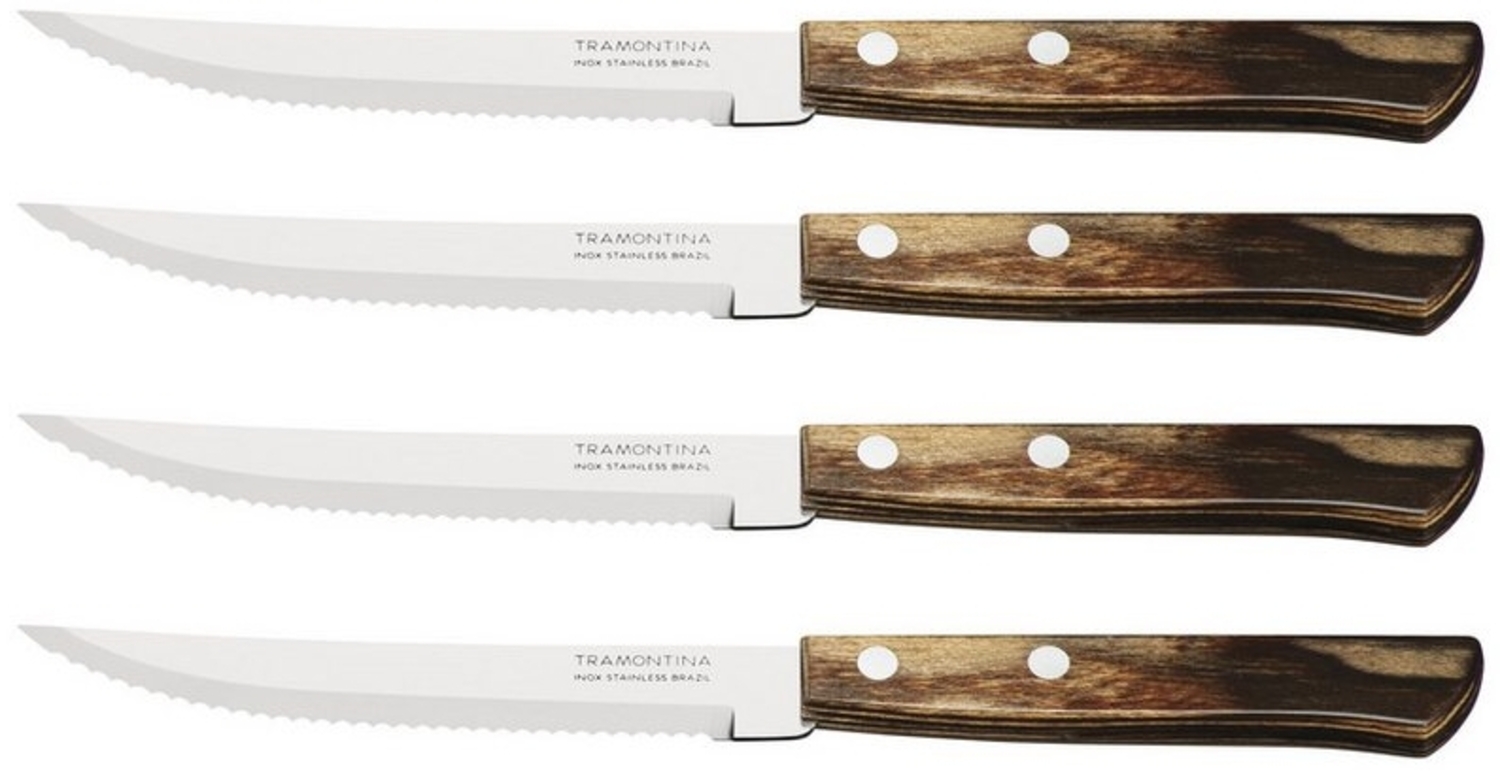 Tramontina Steak- Pizzamesser 4 teiliges Set Bild 1