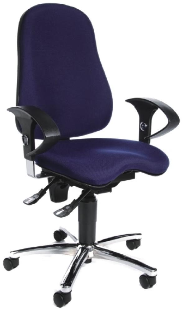 Topstar Bürodrehstuhl ´Sitness 10´, blau Bild 1