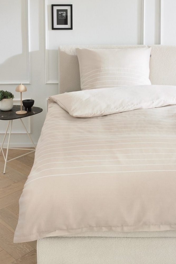 Musterring Wendebettwäsche Simple, Renforcé, 2 teilig, aus hochwertigen Naturfasern Bild 1