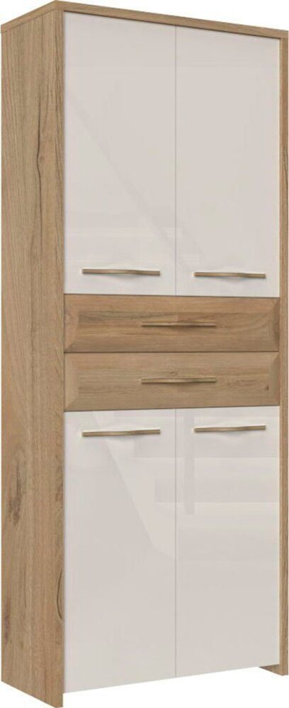 Home affaire Garderobenschrank Gala hochwertig UV lackiert, Soft-Close-Funktion Bild 1