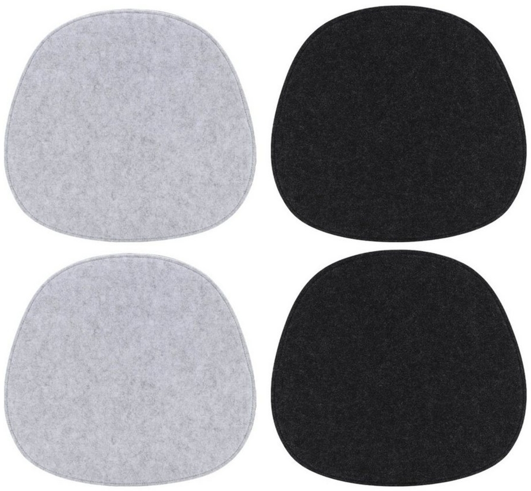 Youyijia Stuhlkissen Set of 4 Chair Cushions Felt Seat Cushion37 x 40 cm Bild 1