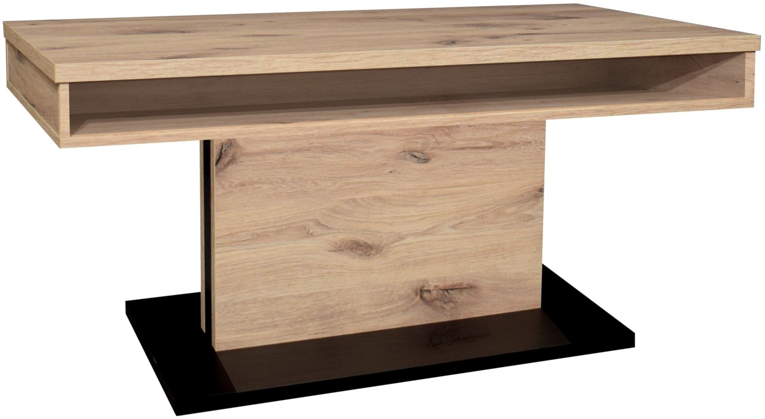Couchtisch Höhenverstellbar Else 2 110x59x60 Holzwerkstoff Viking Oak Bild 1