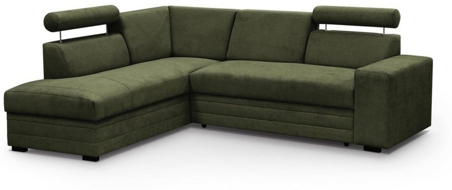 Beautysofa Ecksofa Roma Die Lieferung beinhaltet die Lieferung in die Wohnung, 250 cm breite L-Form Polsterecke, mit Schlaffunkton Bild 1