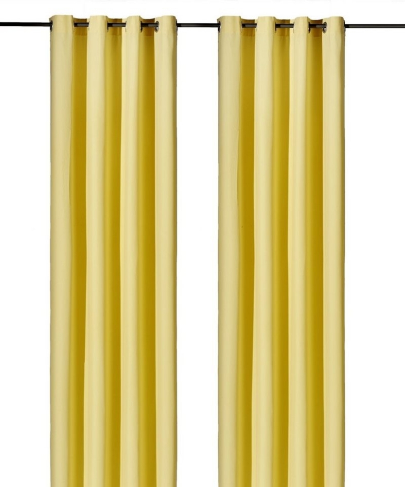 Weckbrodt Vorhang Vito, Ösen (1 St), blickdicht, Satin, Microvelour, blickdicht, Unifarben, Gardine, Store Bild 1