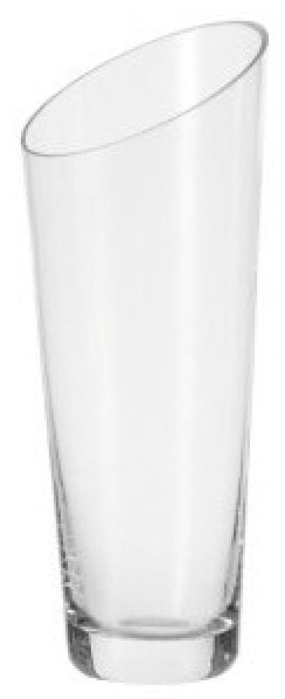 Leonardo Dynamic Vase, Blumenvase, Glasvase, Handgefertigt, Klarglas, Glas, H 30 cm, 12304 Bild 1