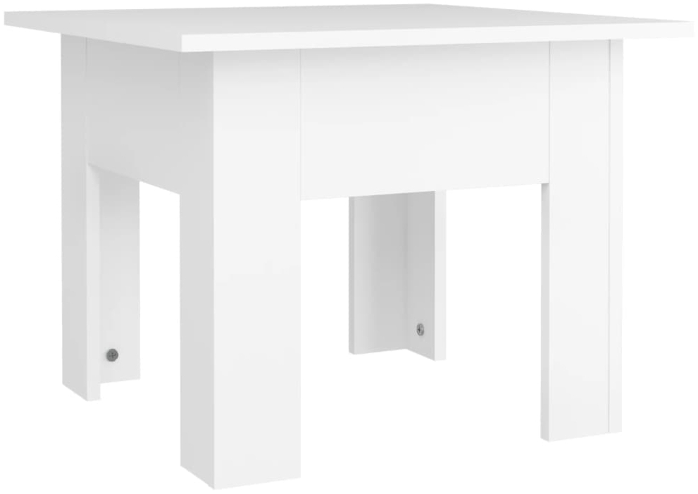 Couchtisch Weiß 55 x 55 x 42 cm Spanplatte [810235] Bild 1