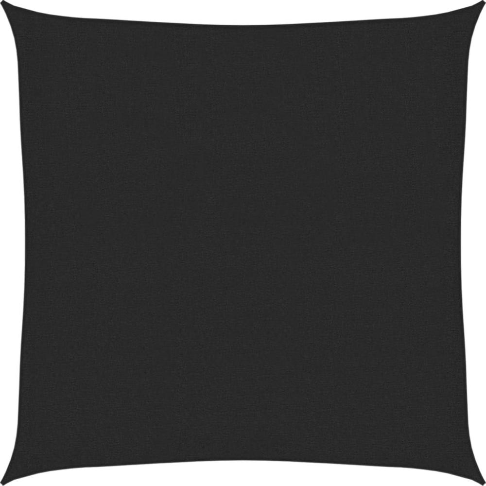 vidaXL Sonnensegel 160 g/m² Schwarz 2,5x2,5 m HDPE 311713 Bild 1