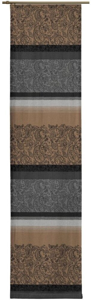Wirth Schiebegardine Maribor, Paneelwagen (1 St), blickdicht, Jacquard Bild 1