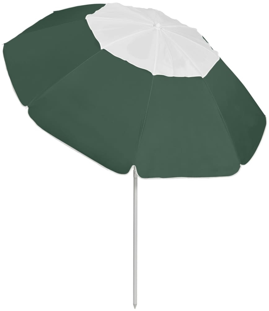 vidaXL Strandschirm Grün 300 cm 314717 Bild 1