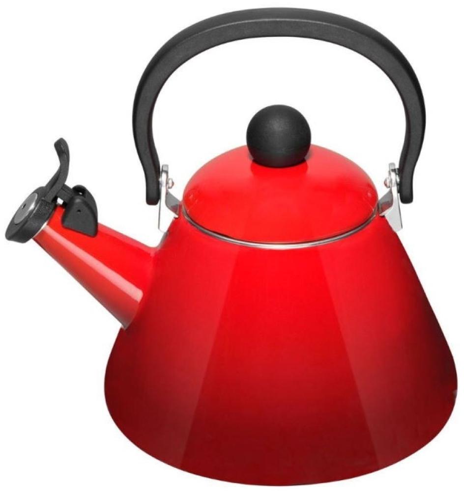 Le Creuset Wasserkessel Kone Kirschrot - Rot Bild 1