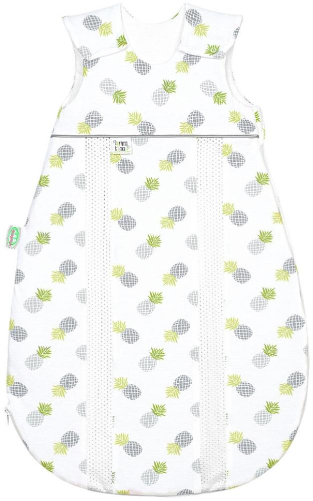 ODENWÄLDER BABYNEST Primaklima Jersey-Schlafsack Pineapple Gr. 70, Grey 1475-1/2050 Gr. 70 Bild 1