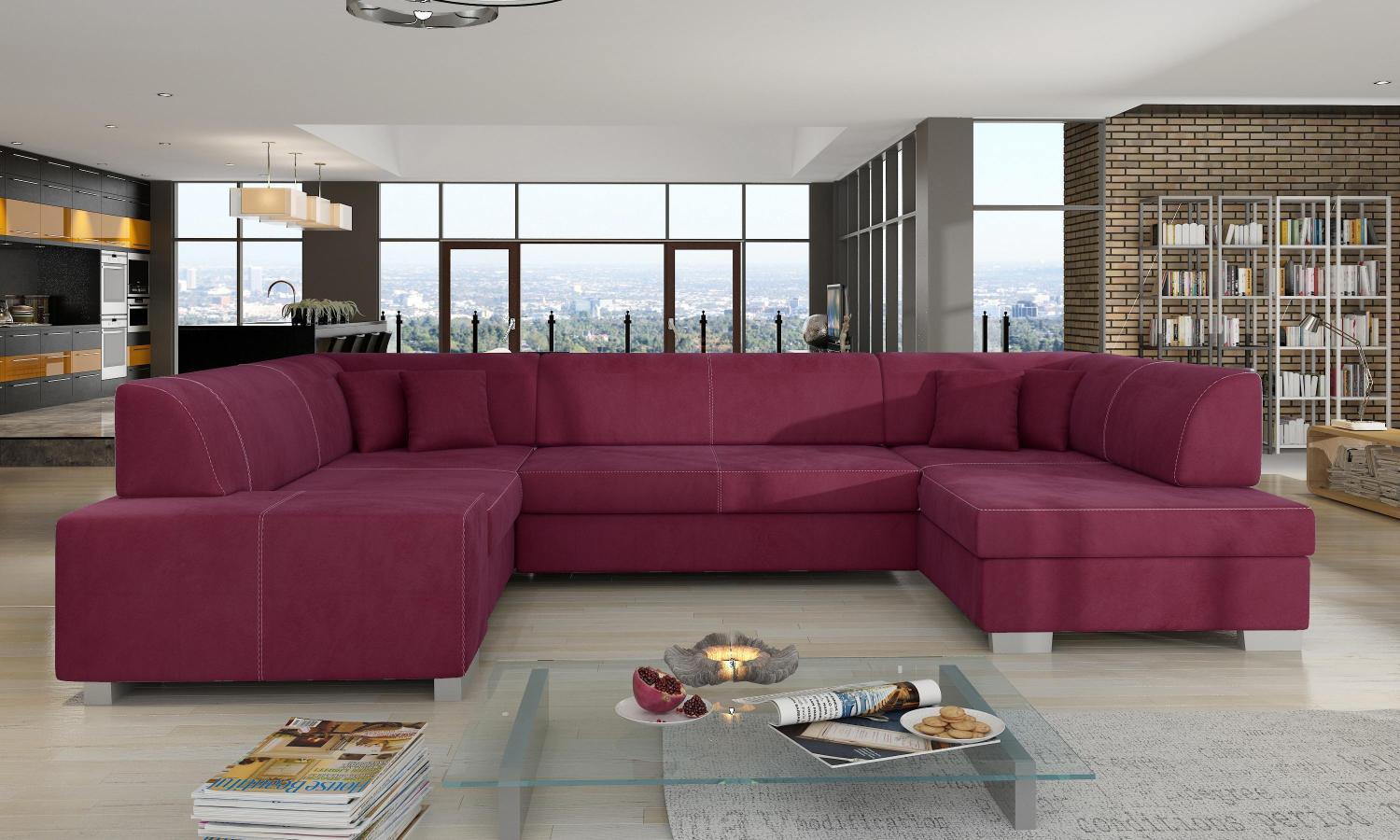 Wohnideebilder Havana Rot Ecksofas & Eckcouches Hv29 Bild 1