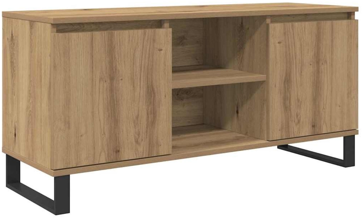 vidaXL TV-Schränk Artisan-Eiche 104 x 35 x 50 cm Holzwerkstoff 881936 Bild 1