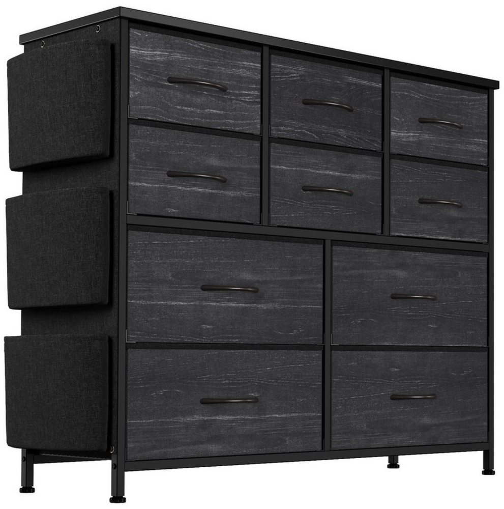 GarveeMore Kommode Kommode Schrank mit 10 Schubladen aus Stoff, schubladen für Wohnzimmer Bild 1