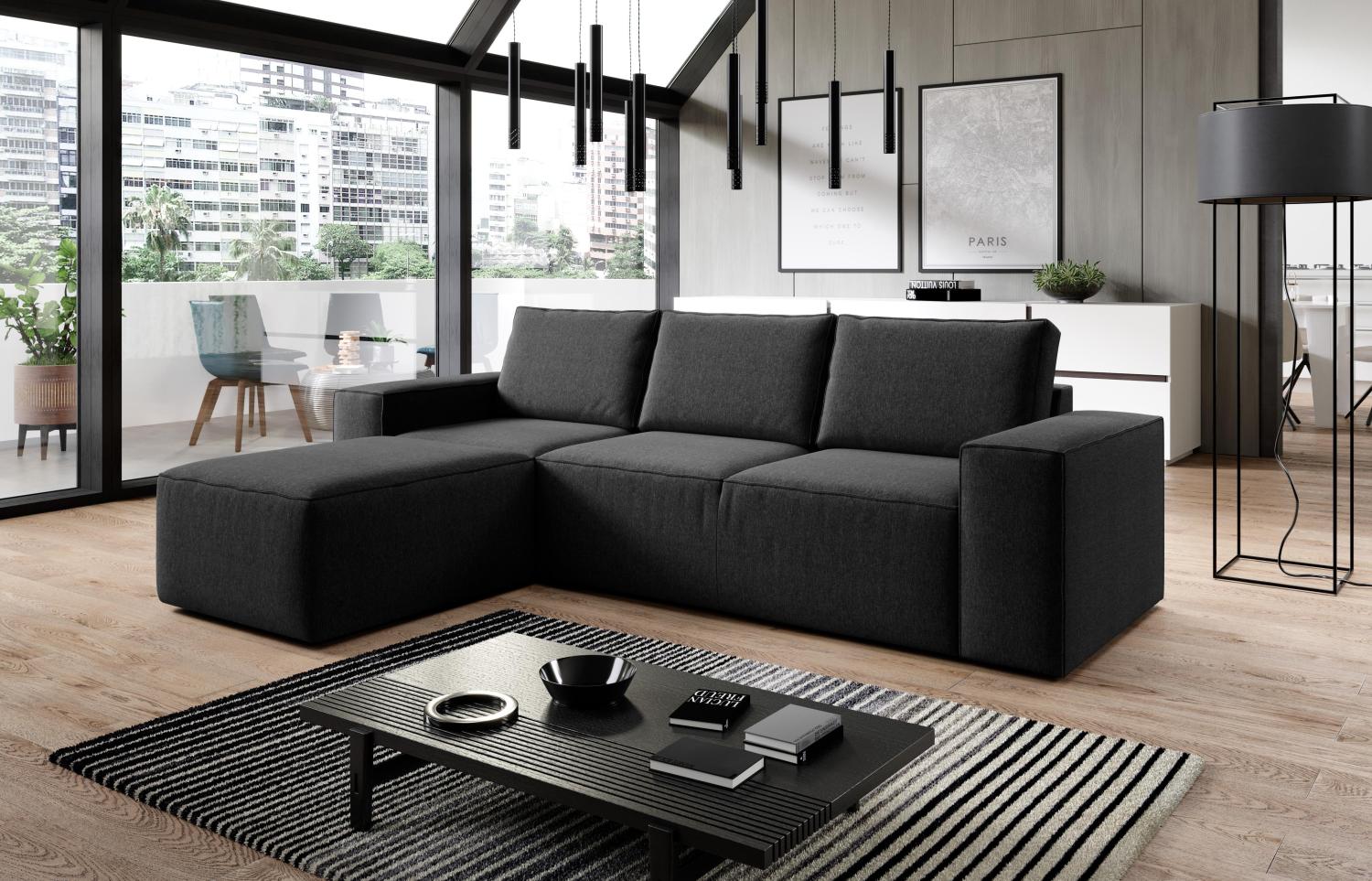 Wohnideebilder Silla Schwarz Ecksofas & Eckcouches CO-SILL-LT-10FL Bild 1
