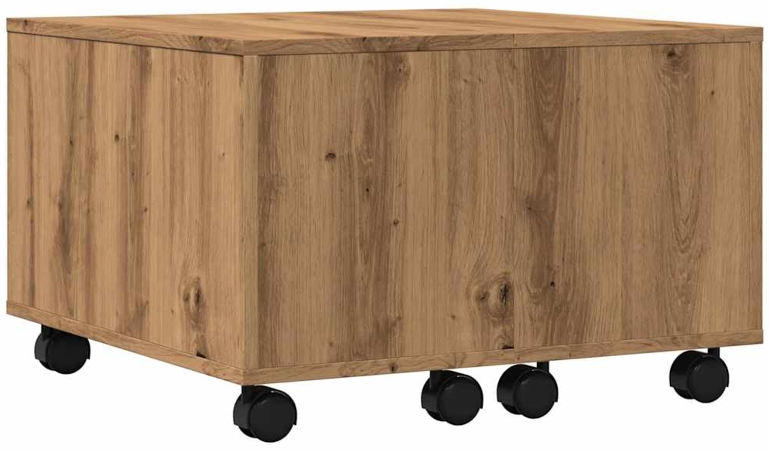 vidaXL Couchtisch Artisan-Eiche 60x60x38 cm Holzwerkstoff 856549 Bild 1