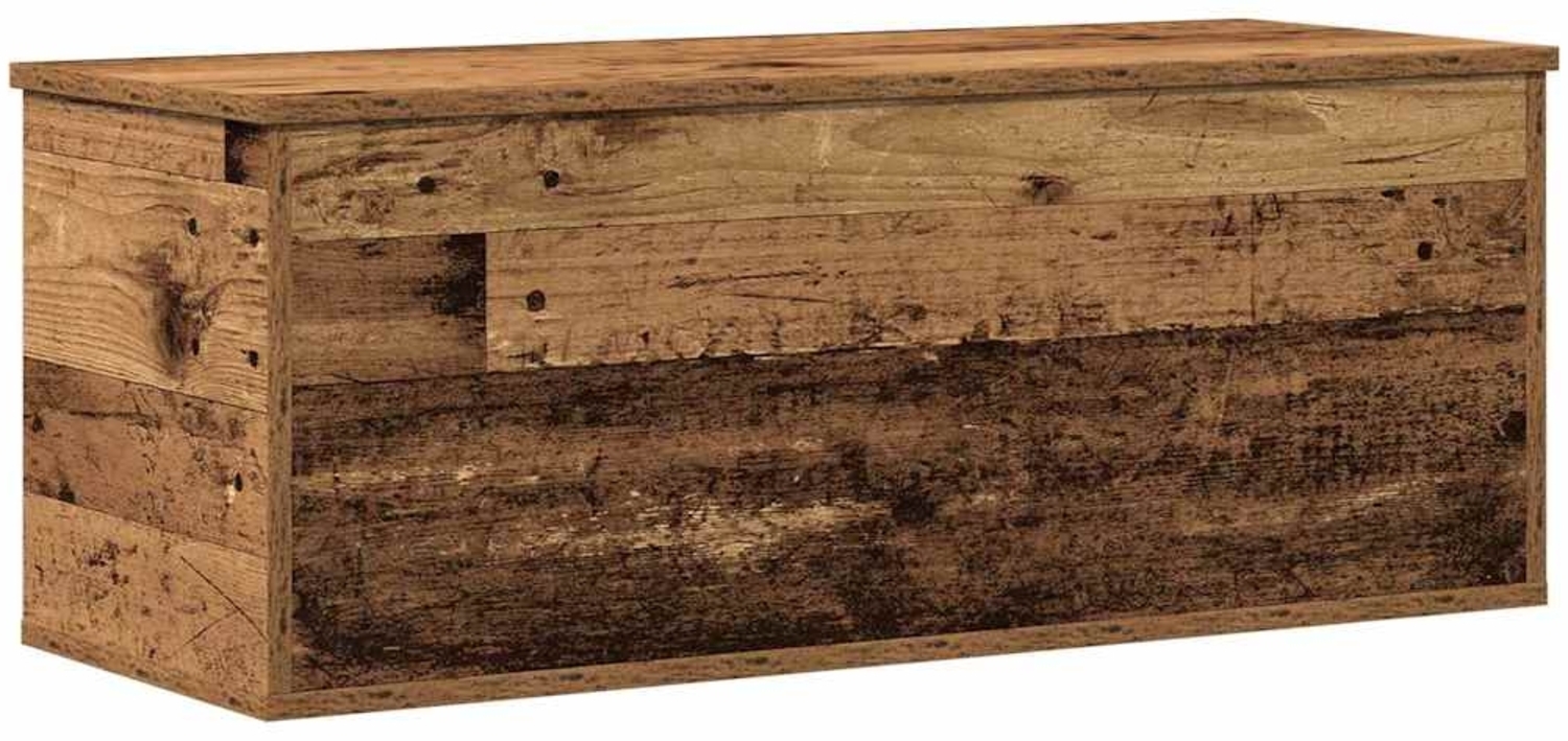 vidaXL Aufbewahrungsbox Altholz 90 x 35 x 35 cm Holzwerkstoff 868711 Bild 1