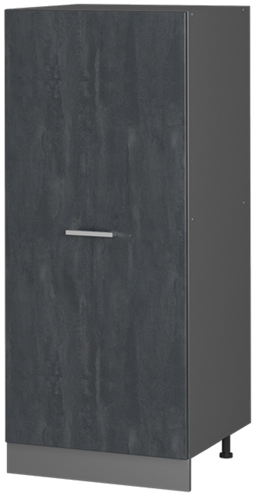 Vicco Vorratsschrank Schwarz Beton 60 cm, R-Line Bild 1