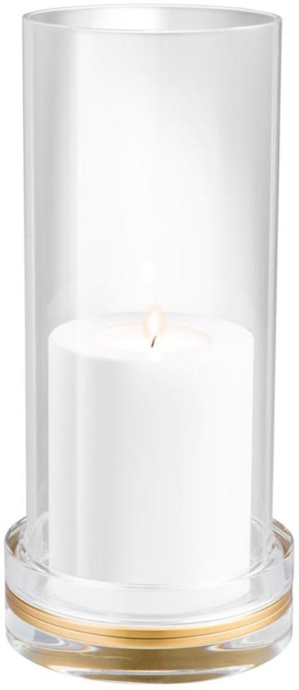 Casa Padrino Luxus Kristallglas Kerzenleuchter 14 x H. 30 cm - Designer Wohnzimmer Accessoires Bild 1