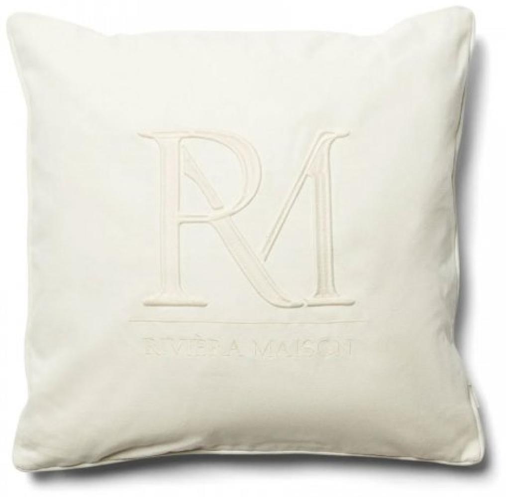 Riviera Maison Kissenhülle RM Monogram Pillow Cover (50x50 cm) 533430 Bild 1