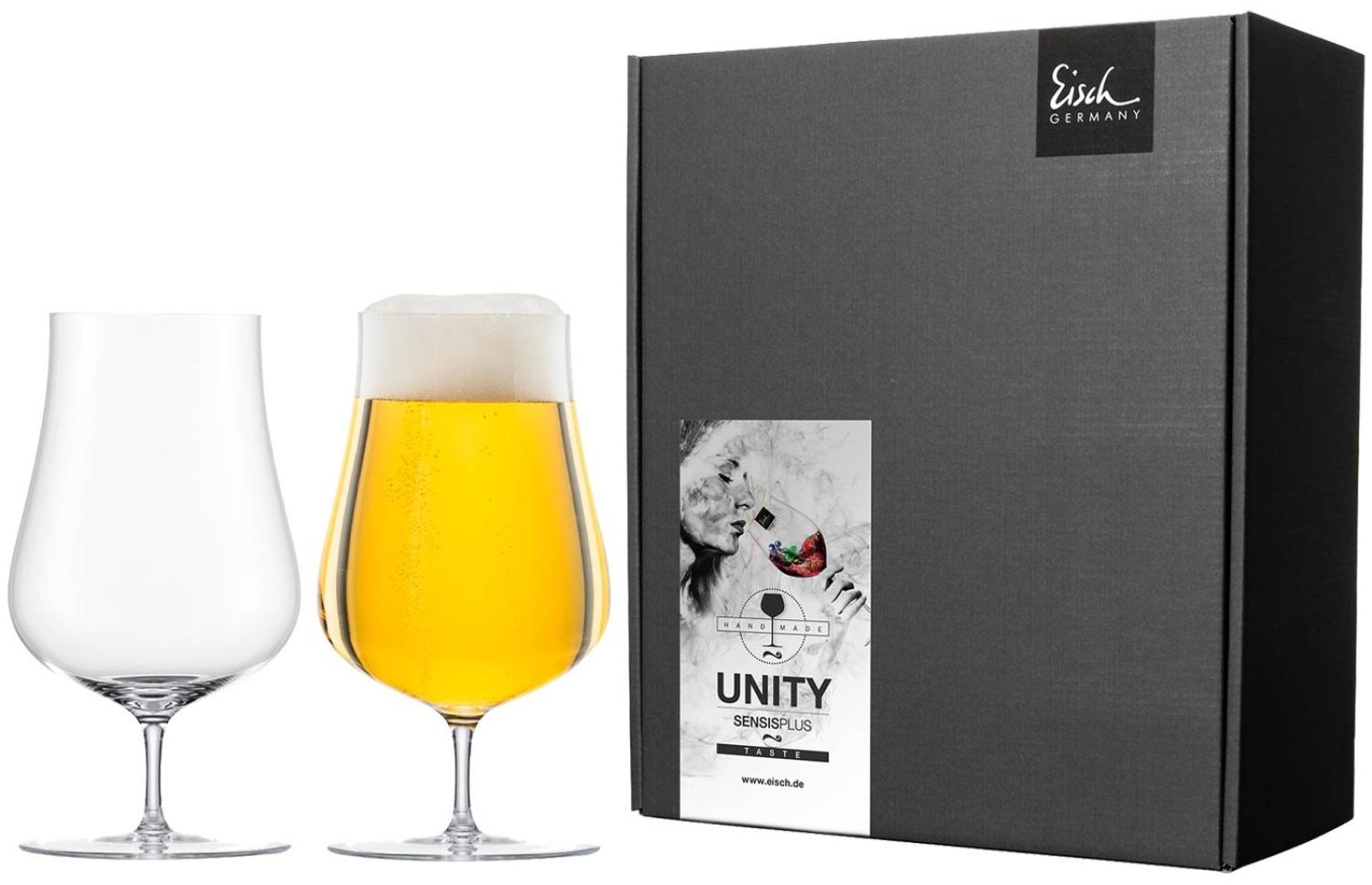 Eisch Unity SensisPlus Biergläser im 2er Geschenkkarton - A Bild 1