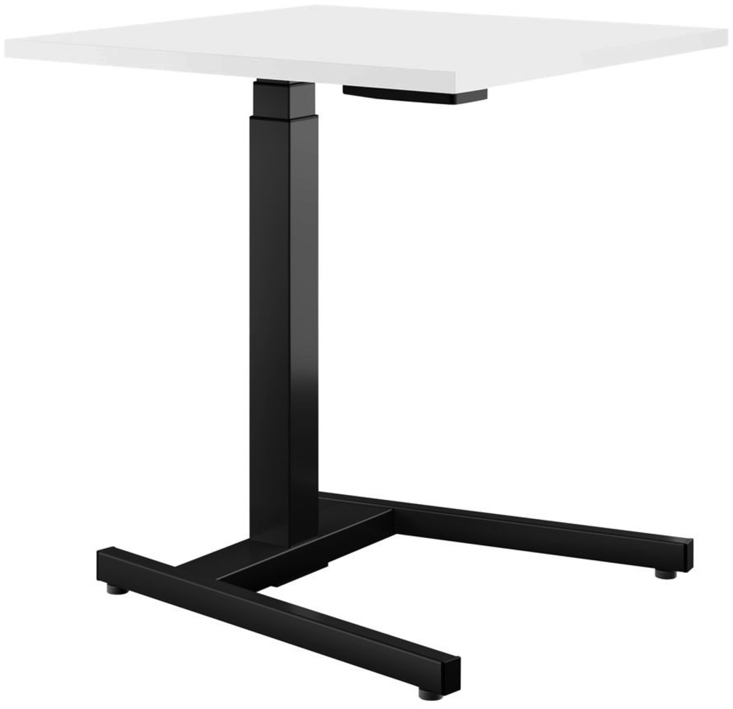 Schreibtisch Master | mit Gasfeder | 68 bis 118 cm | 100x65 cm | Schwarz Bild 1