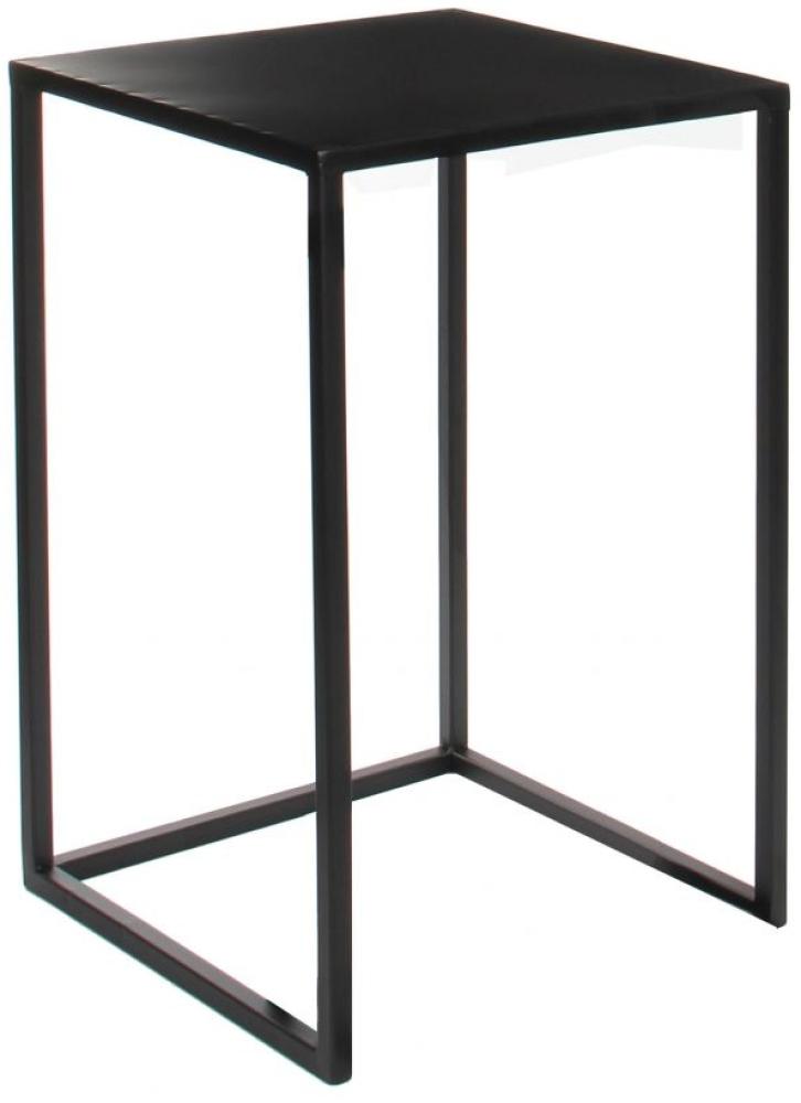 Mica Beistelltisch Goa schwarz, 35 x 35 x 55 cm Bild 1