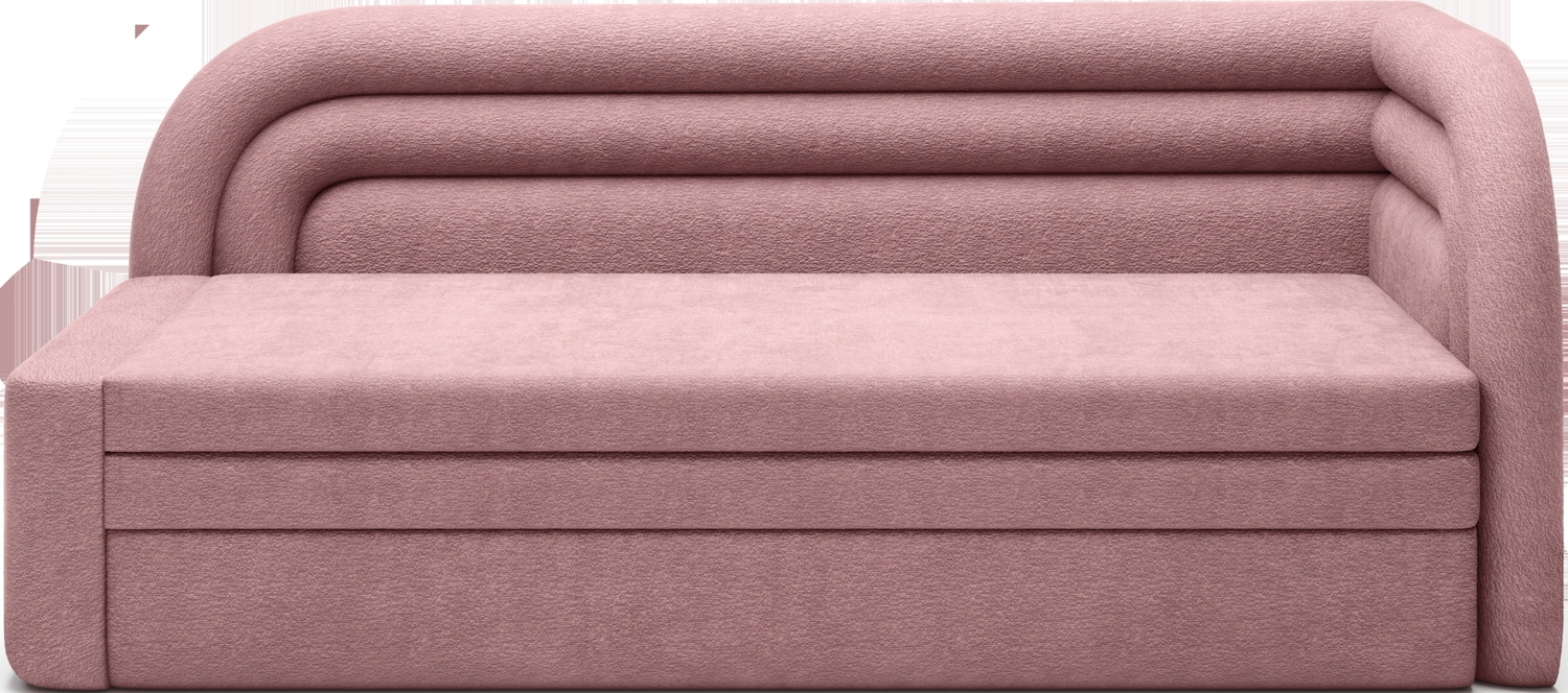 ELTAP 'Fabillo' Sofa, Rechts, 80 x 86 x 223 cm, Rosa Bild 1