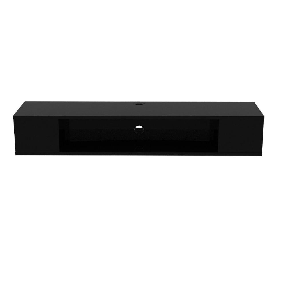 Designer TV Lowboard Medolla Schwarz Bild 1