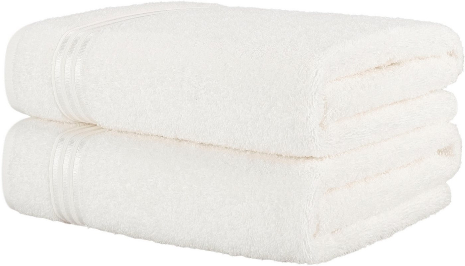 HAMMETEX Saunatuch Hammetex 2er Set extra große Saunatücher, Frottier (Packung, 2-St), 100% Baumwolle – Weich & Saugfähig – Luxuriöse Große Spa-Badetücher Bild 1