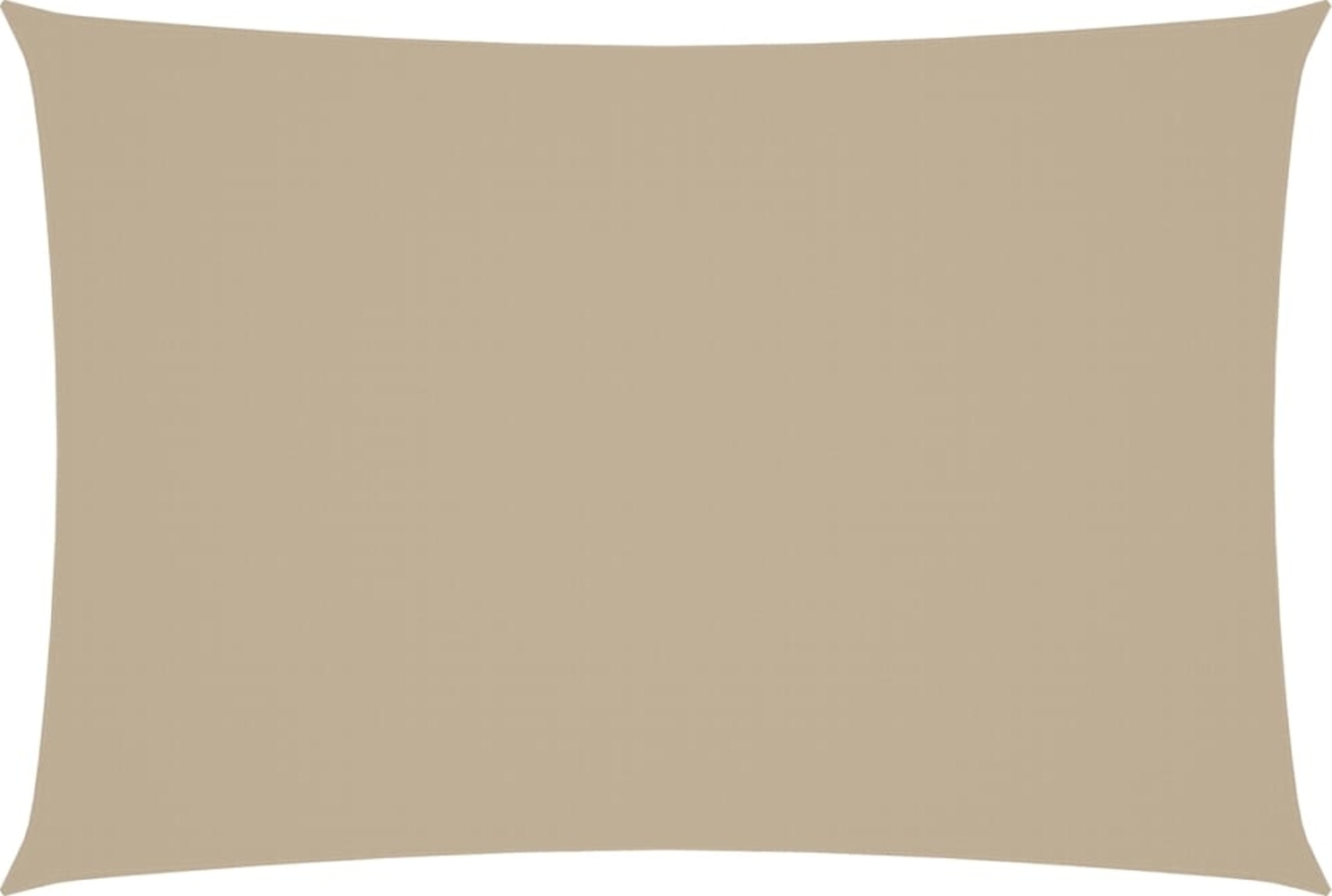 vidaXL Sonnensegel Oxford-Gewebe Rechteckig 2,5x4,5 m Beige 135153 Bild 1