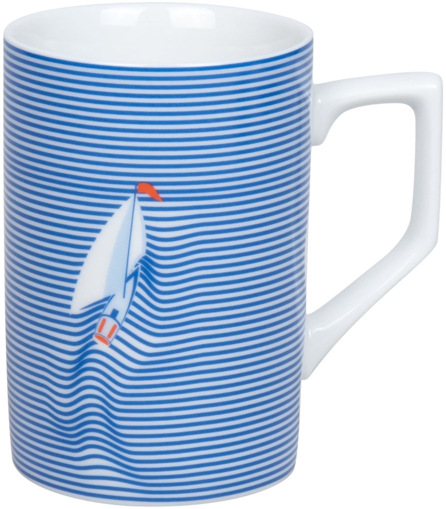 KÖNITZ 1113152936 Becher 305 ml Smooth Sailing - BOAT aus Porzellan Bild 1