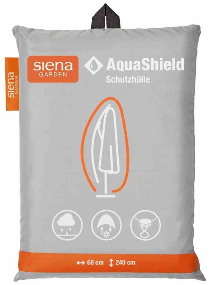 AquaShield Ampelschirmhülle 68xH240 cm hellgrau, 100% Polyester Bild 1