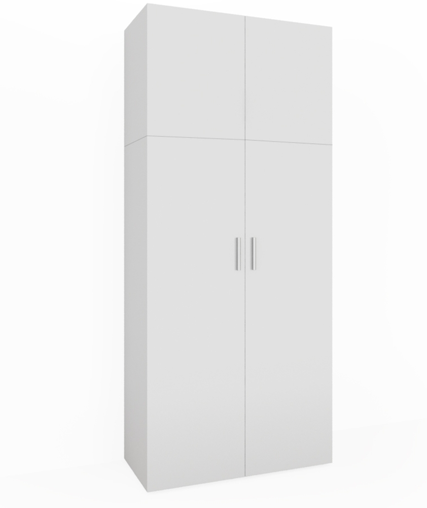 Aktenregal Frank Weiß 80 x 182.4 cm Vicco Bild 1