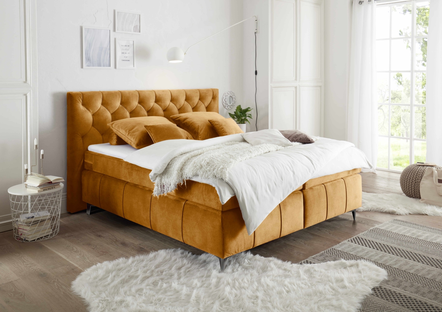 Boxspringbett 180x200 cm PEMBROKE 8 Bild 1