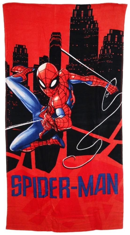 MARVEL Strandtuch Marvel Spiderman Badetuch 70x140 cm 100% Baumwolle Bild 1