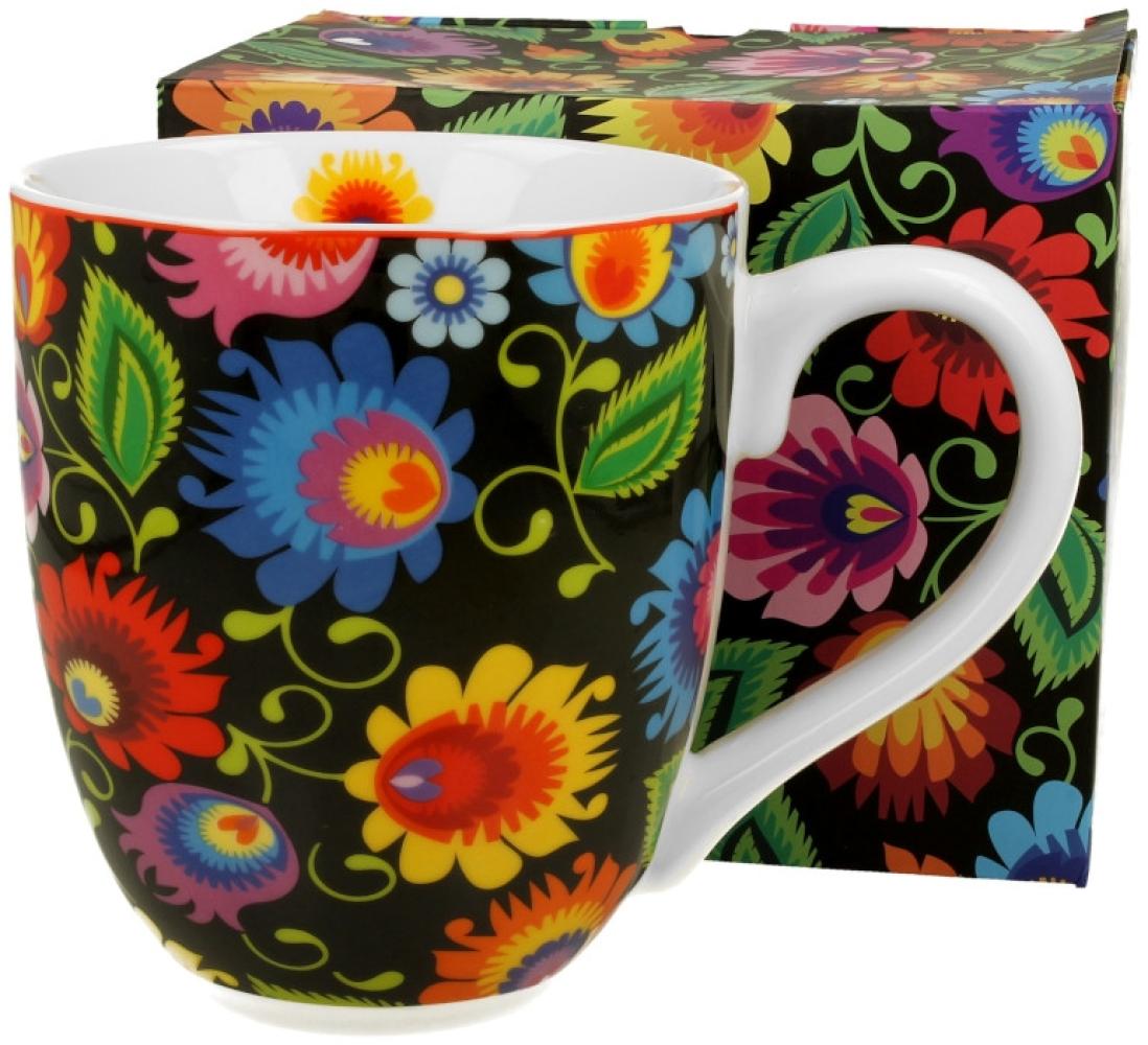 DUO ETNO XXL Becher 1000 ml ETNIC New Bone China Porzellan Bild 1