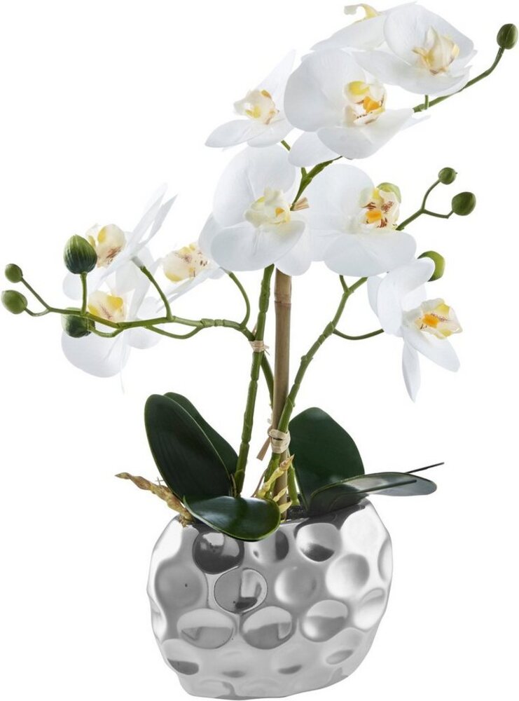 Kunstpflanze Orchidee Orchidee, Leonique, Höhe 38 cm, Kunstorchidee, im Topf, Bestseller, über 2500 4,5-Sterne-Bewertungen Bild 1