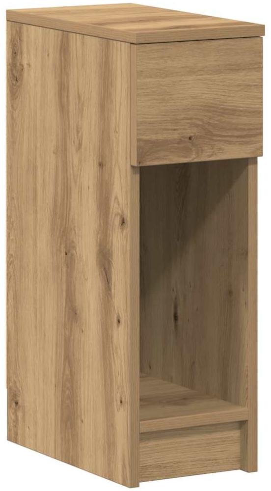 vidaXL Nachttisch mit Schublade Artisan-Eiche 20x36x60 cm 858711 Bild 1