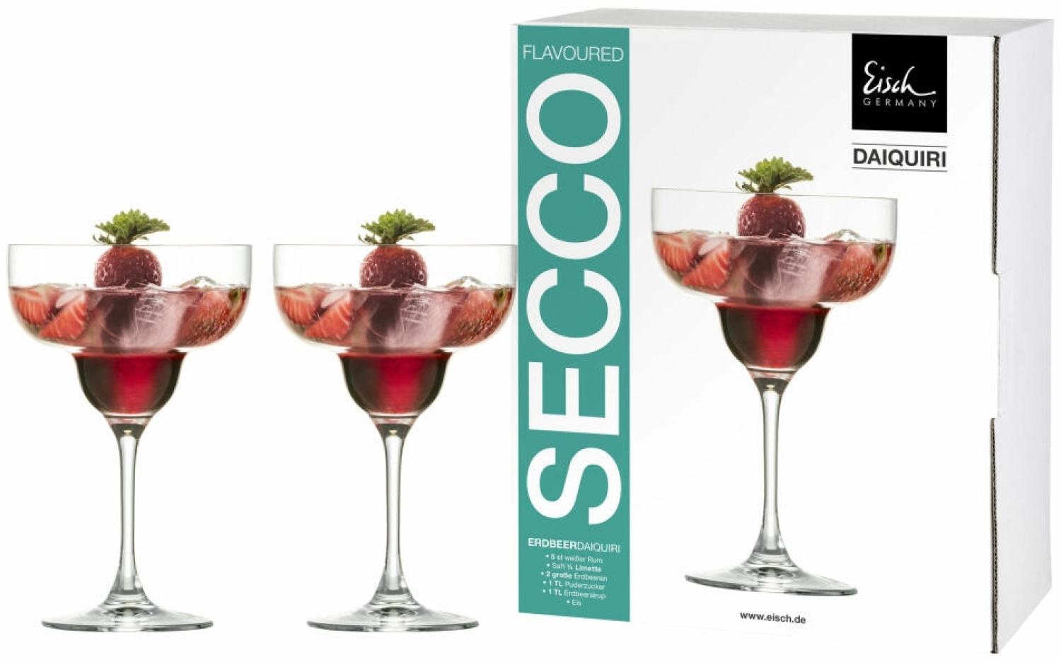 Eisch Daiquiri Glas 2er Set Secco Flavoured, Gläser, Kristallglas, 340 ml, 25512066 Bild 1