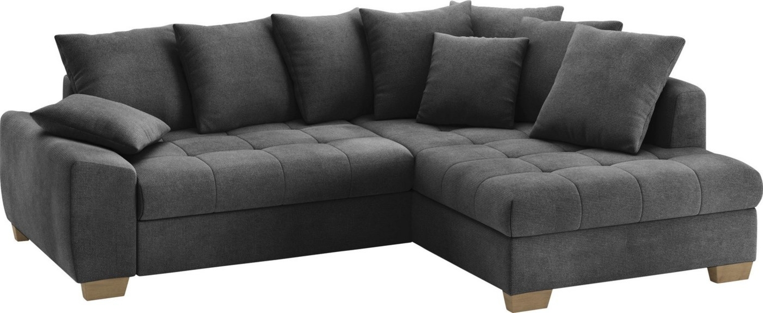 Mr. Couch Ecksofa Nikita II, L-Form, mit Kaltschaumpolsterung, wahlweise mit Bett und Bettkasten Bild 1