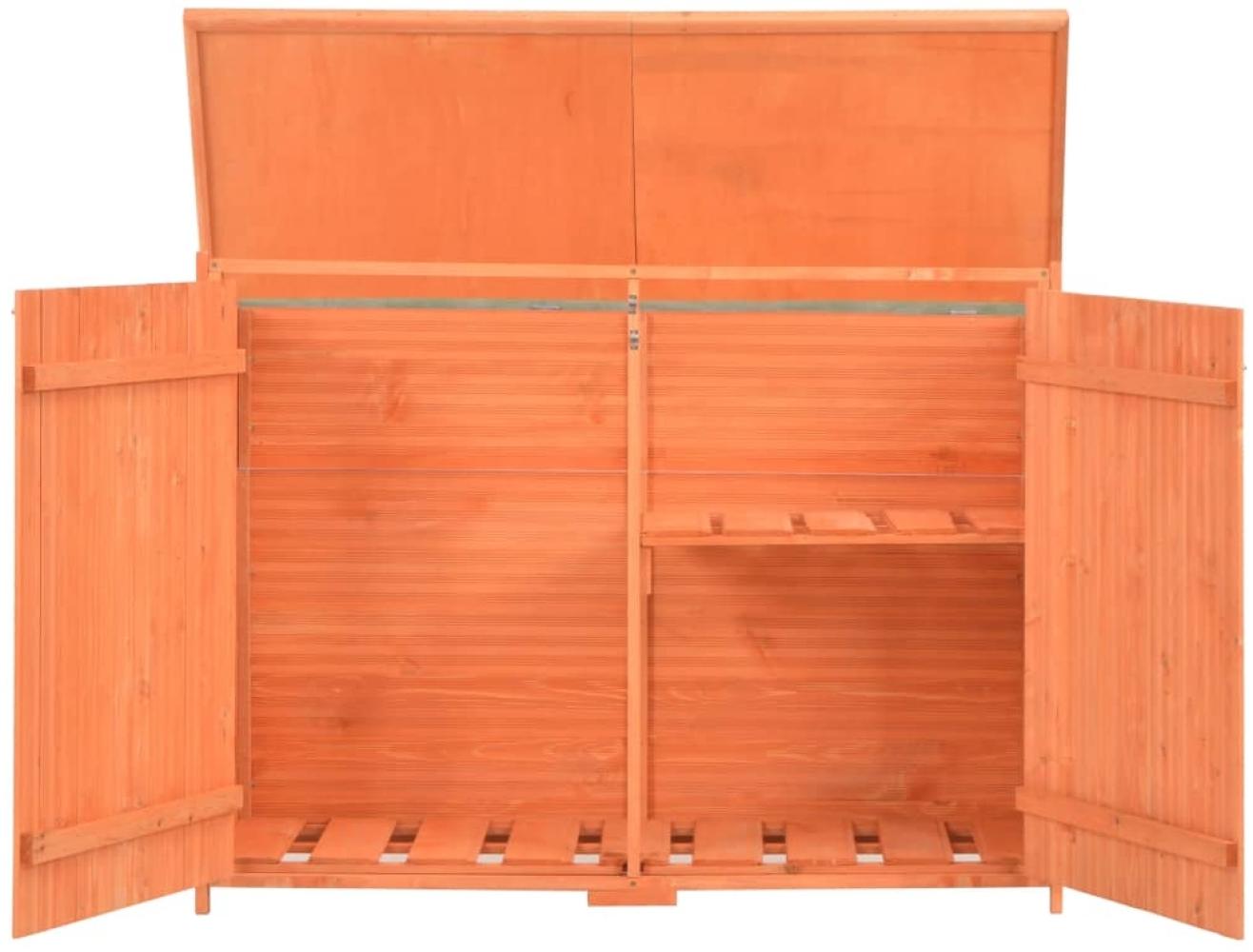 vidaXL Garten-Geräteschuppen 128x42x91 cm Holz 170650 Bild 1