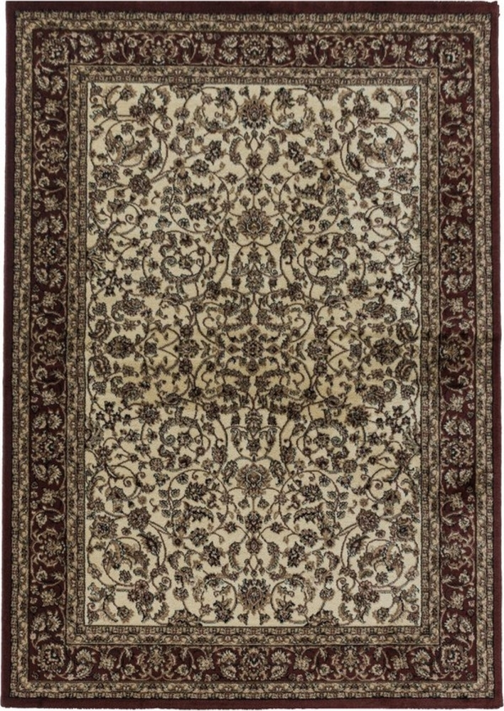 Teppium Teppich Orientalisch Design, Rechteckig, Höhe: 9 mm, Orient Teppich Wohnzimmer Orientalisch Design Kurzflor Pflegeleicht Bild 1