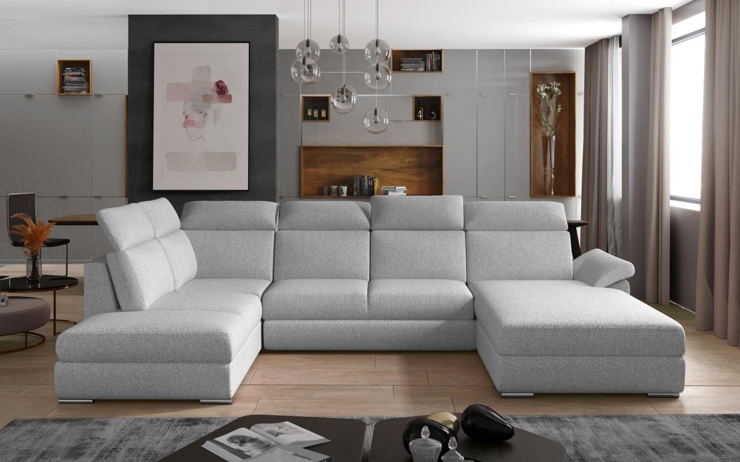 Wohnideebilder Evanell Weiss Ecksofas & Eckcouches Evl_53 Bild 1