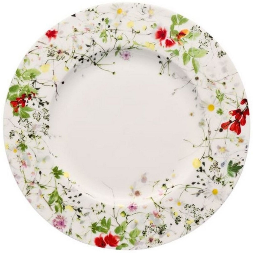 Rosenthal Brillance Fleurs Sauvages Frühstücksteller 23 cm mit Fahne Bild 1